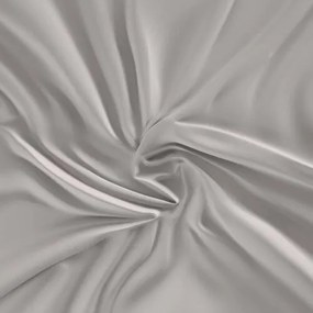 Kvalitex szatén lepedő rugalmas szalaggal világosszürke, 90 x 200 cm
