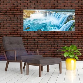 Kép - Godafoss vízesés (120x50 cm)