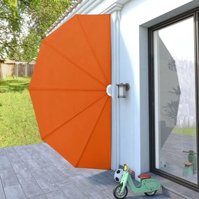 terrakotta összecsukható terasz oldalárnyékoló 200 cm