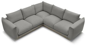 Szürke sarokkanapé Ernest – Bobochic Paris