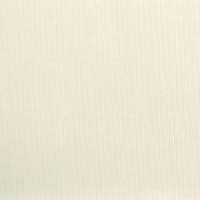 krémszínű szövet és acél feltekerhető napellenző 200 x 150 cm