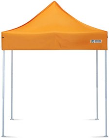 Összecsukható sátor 2x2m - 2x2m 3 oldalfal nélkül - Narancssárga