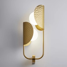 Maytoni modern fali lámpa tropic fehér sárgaréz mymod164wl-02bs1