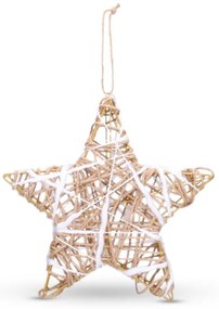 Brilagi - LED karácsonyi dekoráció LED/2xAA 30x28 cm csillag