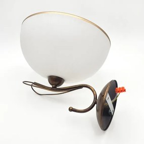 COBRA fali lámpa 1xE27/60W/230V bronz/patina