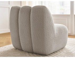 Bézs buklé fotel Janissaire – Bobochic Paris