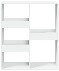 fehér szerelt fa térelválasztó 100 x 33 x 115 cm