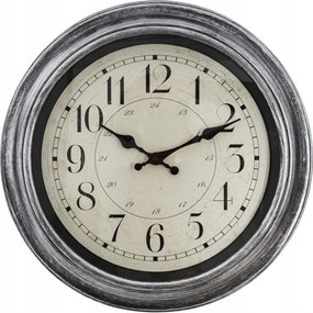 Kerek Falióra Retro Jól olvasható 40 cm Szürke