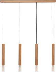 Zuma Line MADERA 8620403 Függőlámpa 4x28W/G9 IP20