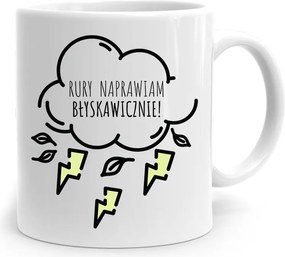 Bögre Ajándék Vízvezeték Szerelőnek Csövek Javítása fényképes nyomtatással