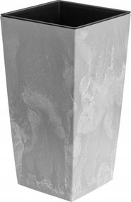 Virágtartó betét magas 17x17x32,5 cm beton