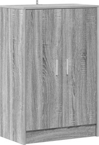 vidaXL szürke sonoma színű szerelt fa cipősszekrény 60 x 35 x 92 cm