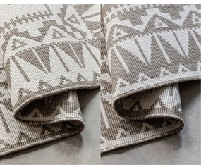 Barna-krémszínű kültéri szőnyeg 160x230 cm Gemini – Elle Decoration