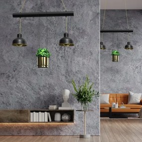 Csillár zsinóron FLORA 2xE27/60W/230V