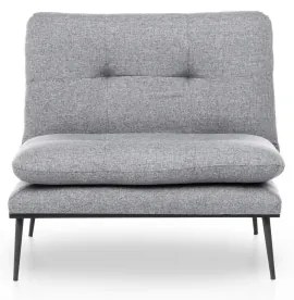 Kinyitható fotel SPEAKY, szürke