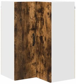 Fali konyhaszekrény Füstölt tölgy 57 x 57 x 80 cm Faanyag