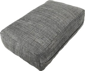 Sarokülőgarnitúra, barna/szürkésbarna melír, TRAMP