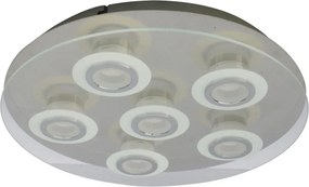 Italux FLAVIO MD14088-06B CH Süllyesztett mennyezeti lámpa 6x5,5W/LED
