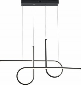 Barrel LED-es Reality függeszték lámpa modern fekete