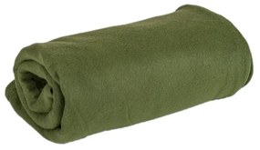 Olivazöld fleece takaró 200x150 cm - JAHU collections