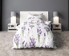 Pamut ágynemű ZELDA LAVENDER2 részes 140X200 cm