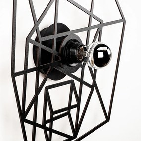 Fali lámpa, 38×12 cm