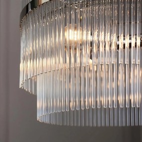 Endon glamour modern függeszték marietta nikkel átlátszó end104113