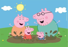 Peppa malac Free Day 2x20 db-os puzzle Clementoni
