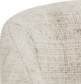 MAZZONI EXPORT CLARA Bézs (Juto 4 szövet)/szürke-bézs váz (cashmere) - MODERN KÁRPITOZOTT KAGYLÓSZÉK LOFT STÍLUSÚ NAPPALIBA/ÉTKEZŐBE/IRODÁBA