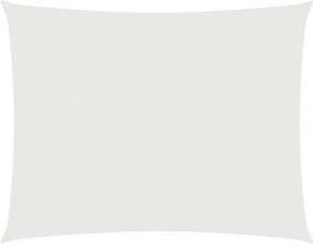 vidaXL fehér téglalap alakú oxford-szövet napvitorla 2,5 x 3,5 m