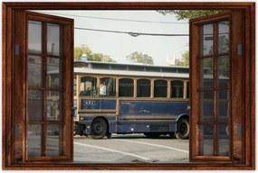 Poszterek 60x40 Antik Trolleybus