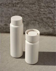 Bézs rozsdamentes acél termobögre 400 ml Singles – Zone