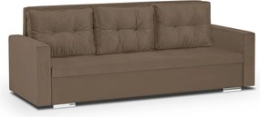 FELIX Háromszemélyes kinyitható kanapé Barna