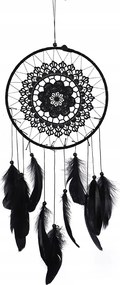 Fekete Hold Álomfogó Szett 20,5X50CM