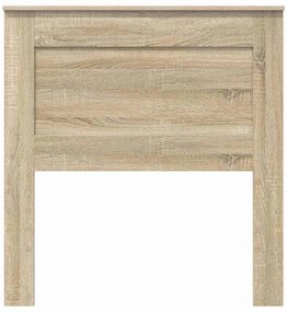 Fejtámla fejtámlával Sonoma tölgy 90 cm Faanyag