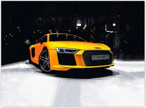 Poszterek 135x100 Sárga Audi Audica R8