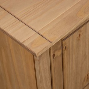 tömör fenyőfa Panama TV szekrény 120 x 40 x 50 cm