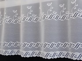 Mg Irigység jacquard fehér 33703 magasság 80cm lengyel