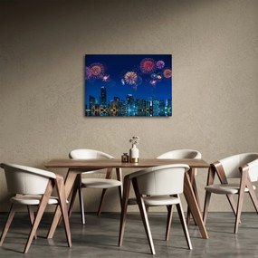 Kép - tűzijáték Miamiban (70x50 cm)