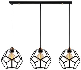 Csillár zsinóron DEGIRMEN 3xE27/100W/230V