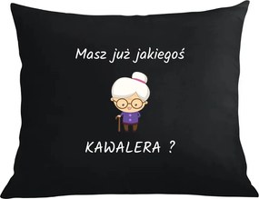 Párna párnahuzat Klasszikus Nagyi Van már lovagod?