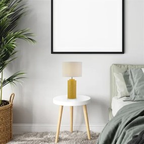 Searchlight EU60062OC - Asztali lámpa CHARLESTON 1xE27/10W/230V kerámia