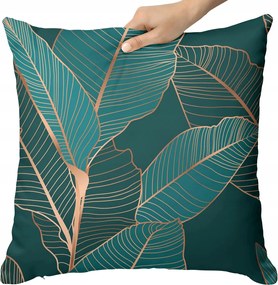 Kerti Párna Nagy Teraszra Erkélyre Vízálló 50x50cm Párnahuzat És Betét