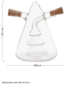 Üveg ecet- és olajtartó készlet Montela – Premier Housewares