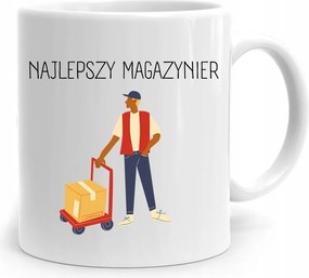 Bögre Ajándék Raktárosnak Legjobb Raktáros fényképes nyomtatással