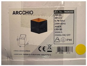Arcchio Arcchio - LED Kültéri fali lámpa ALIMA LED/8W/230V IP44 LW0826