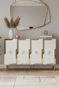 Seza 120 - Sapphire Oak, White, Gold