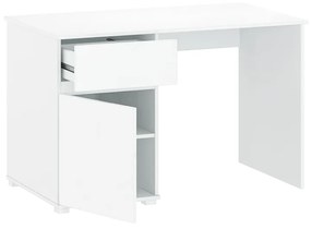 Számítógépasztal Lafer 1D1S/120 (fehér). 1034084