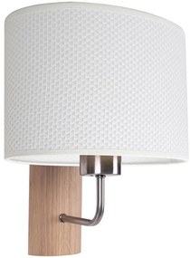 Spot-Light 2017400111557 - MERCEDES fali lámpa 1xE27/25W/230V tölgy