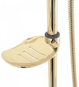 REA-P7006 - LUIS zuhanyszett arany kivitelben, csapteleppel